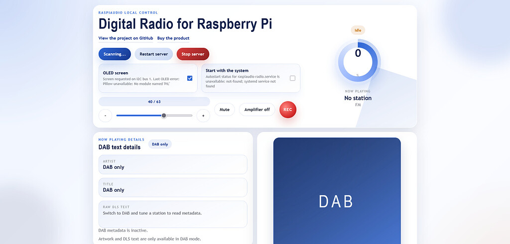 [FR] Digital Radio for Raspberry Pi - Raspiaudio
